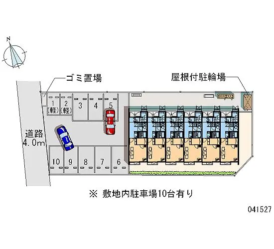 ★手数料０円★仙台市若林区遠見塚東　月極駐車場（LP）